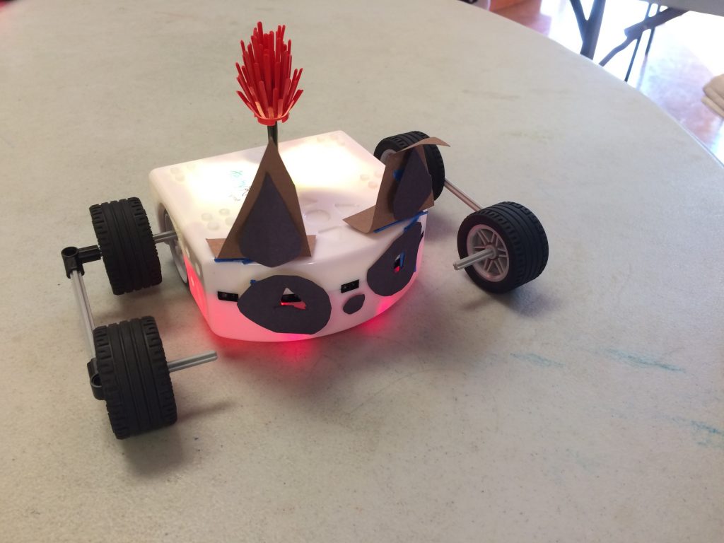 Walking Thymio Robot Dog